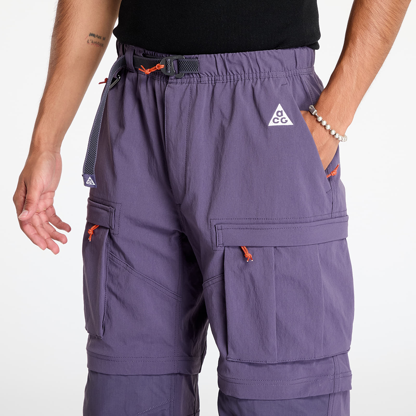 Pants and jeans Nike ACG "Smith Summit" Men's Cargo Pants Dark Raisin/ Black/ Summit White