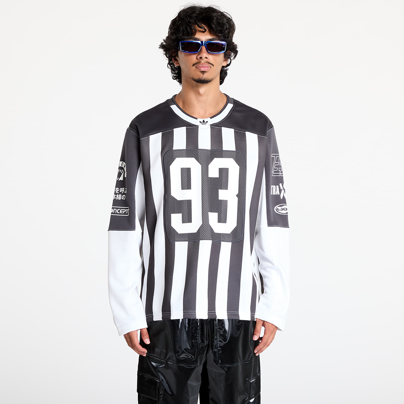Trikots adidas Adilenium Season 2 Team '93 Long Sleeve Jersey Dres White