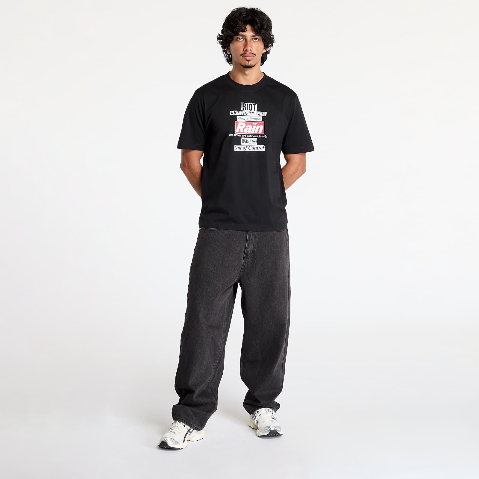 Men's T-shirts Wasted Paris Rain T-Shirt Black