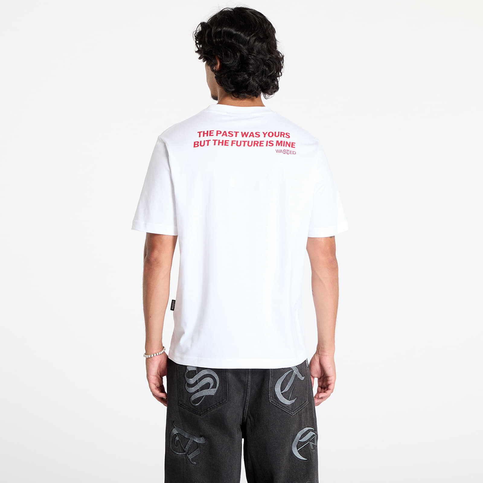 Férfi pólok Wasted Paris Howler T-Shirt White