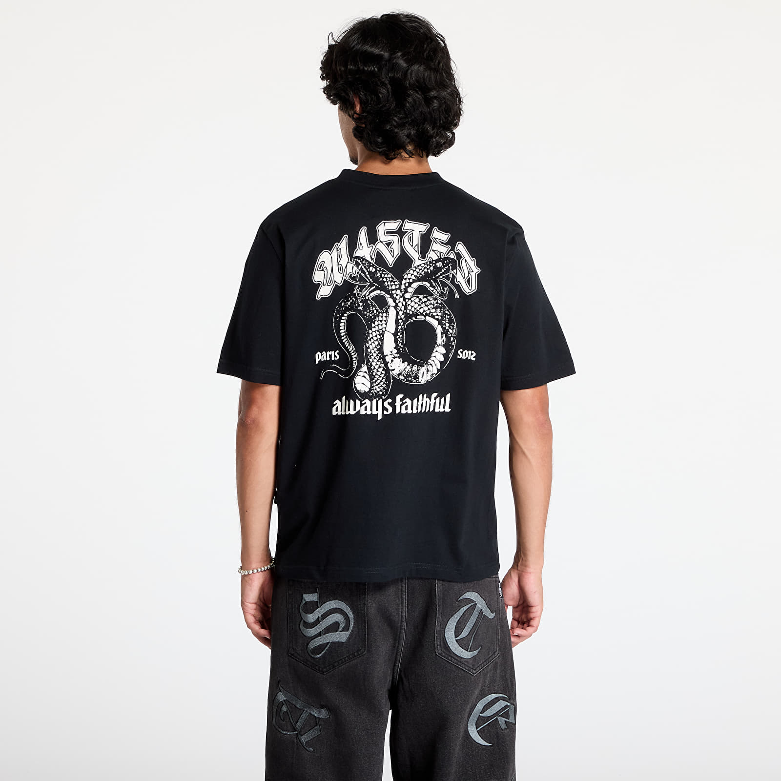Férfi pólok Wasted Paris Lethal T-Shirt Black