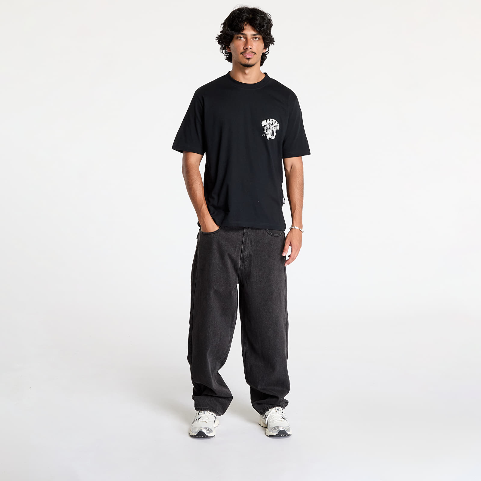 Férfi pólok Wasted Paris Lethal T-Shirt Black