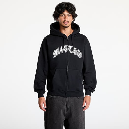 Wasted Paris Lethal Zip Hoodie Black