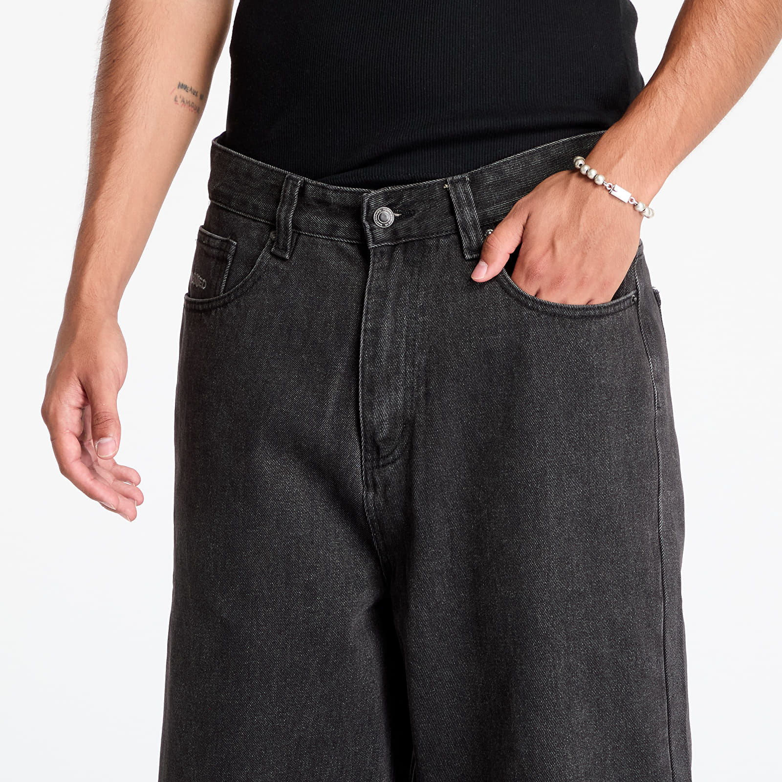 Jeans Wasted Paris Kingdom Curve Casper Pant Faded Black