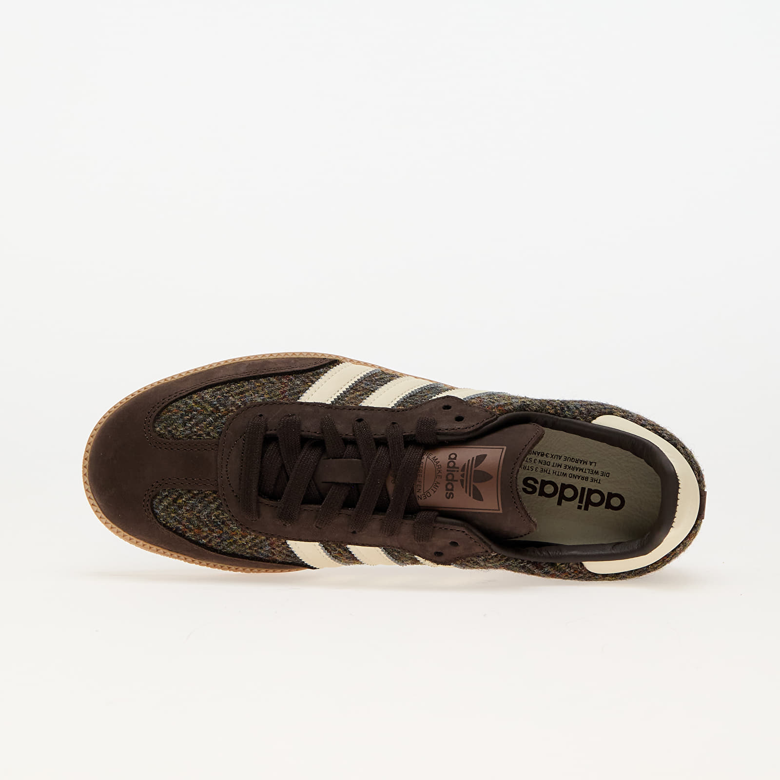 Pánske tenisky a topánky adidas Samba Og Darkbrown/ Crew White/ Gum4