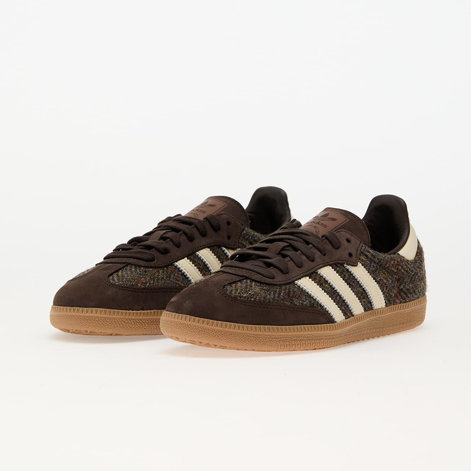Pánske tenisky a topánky adidas Samba Og Darkbrown/ Crew White/ Gum4