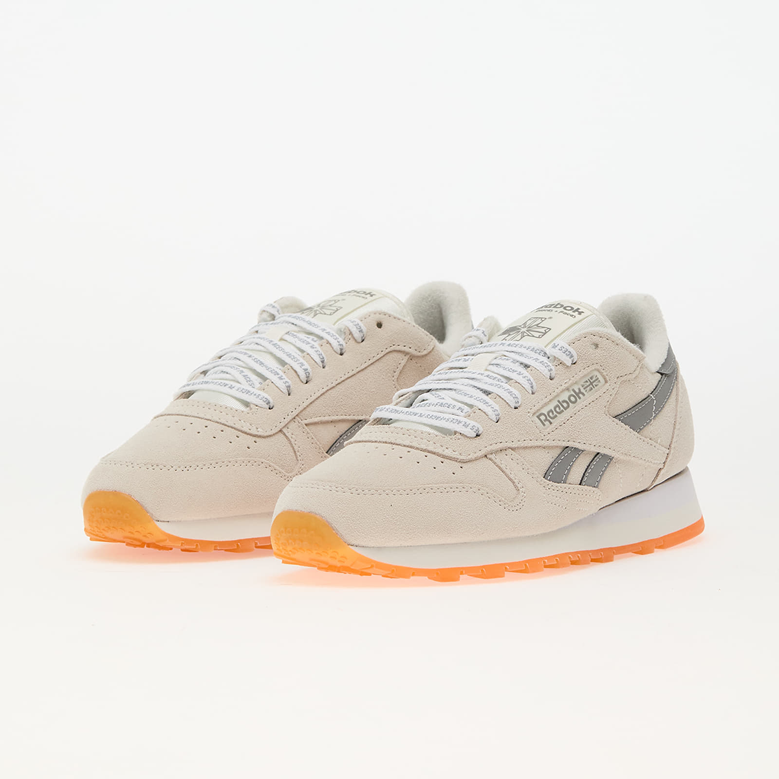 Herren Sneaker und Schuhe Reebok x Places + Faces Classic Leather Catalyst LTD Chalck/ Silver/ White