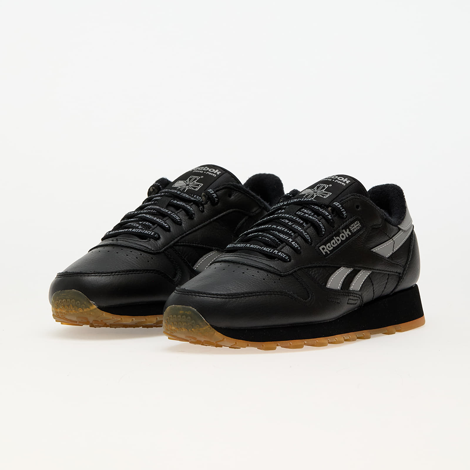 Buty męskie Reebok x Places + Faces Classic Leather Catalyst LTD Black/ Silver/ White