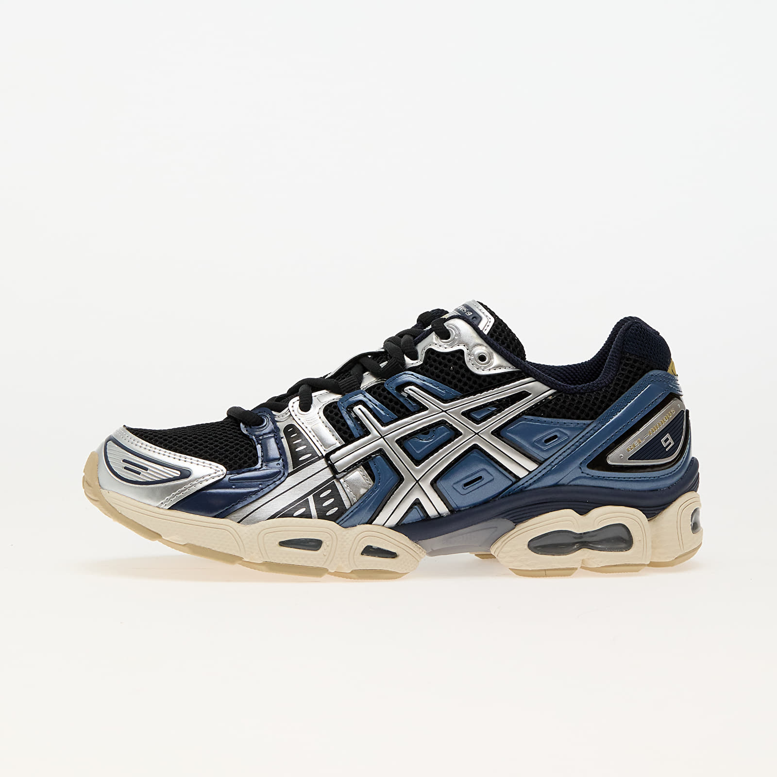 Мъжки кецове и обувки Asics Gel-Nimbus 9 Black/ Pure Silver