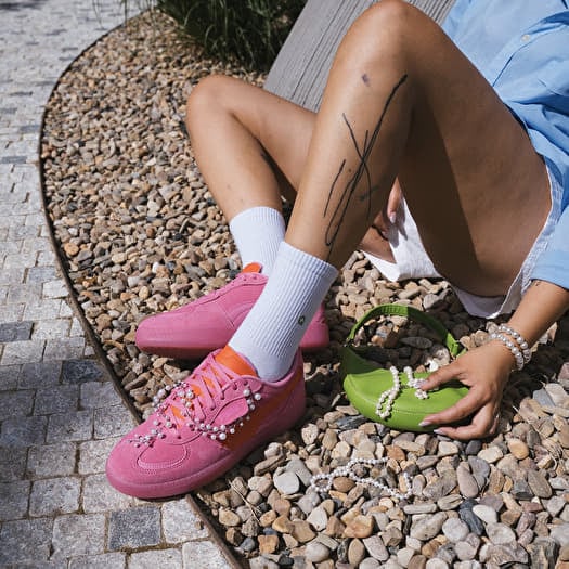 Pink puma sneakers women best sale