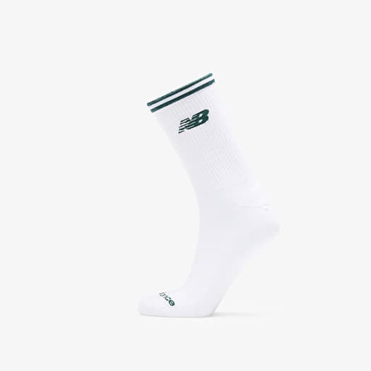 Socks New Balance Running Stripe Midcalf Socks 2 Pack White Footshop