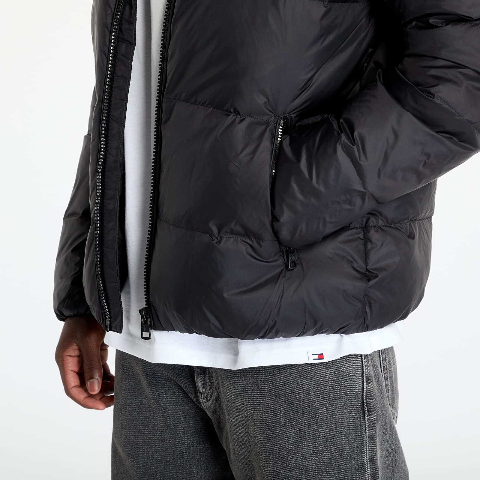 Giacche da uomo Calvin Klein Jeans Essentials Down Jacket Black
