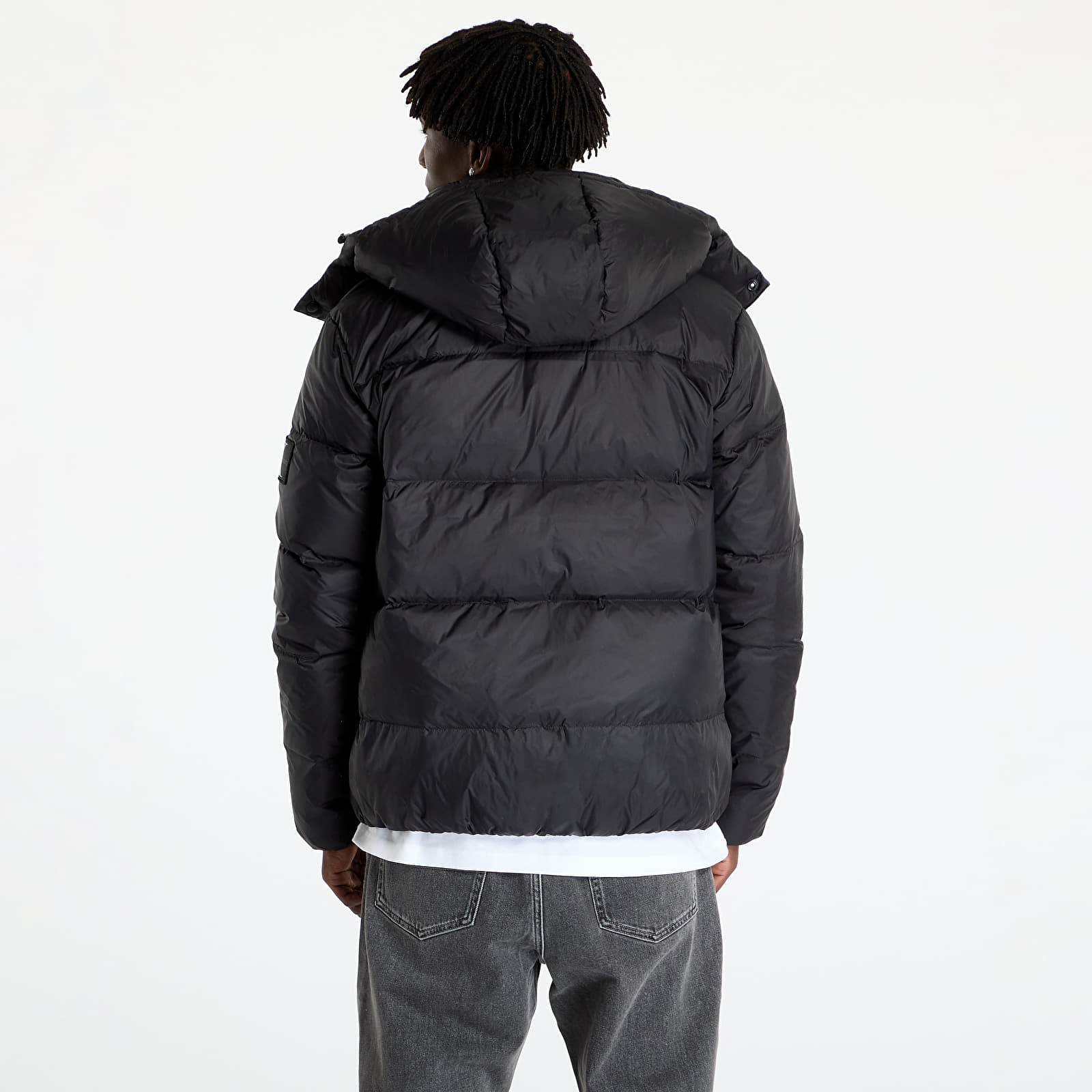 Giacche da uomo Calvin Klein Jeans Essentials Down Jacket Black