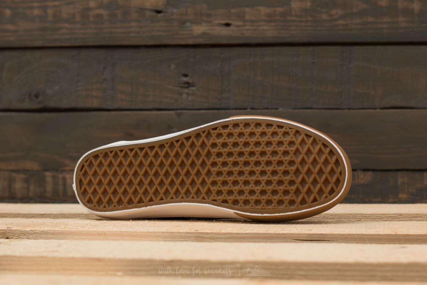Vans old skool gum bumper black clearance