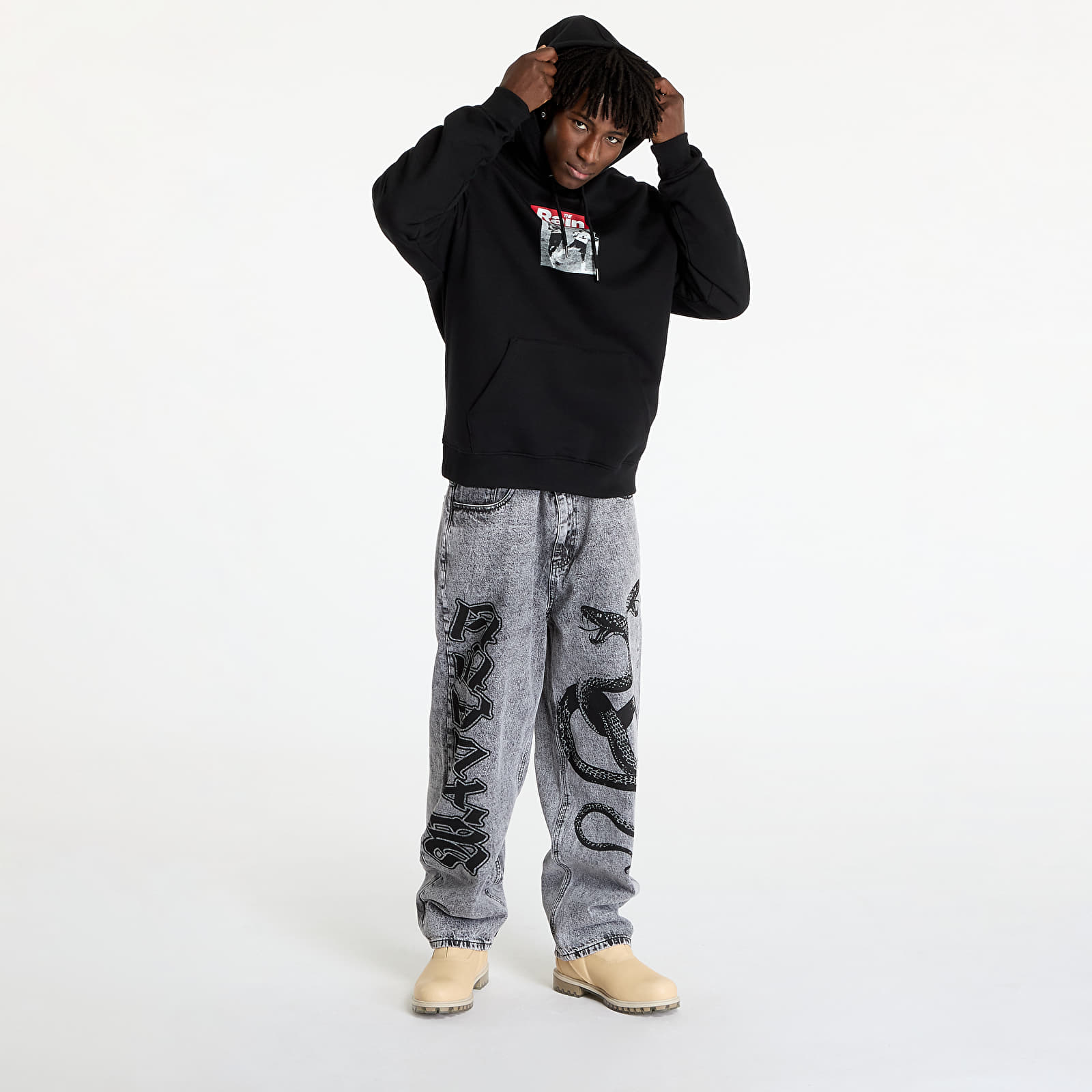 Kapuutsikud ja kampsunid Wasted Paris Howler Hoodie Black