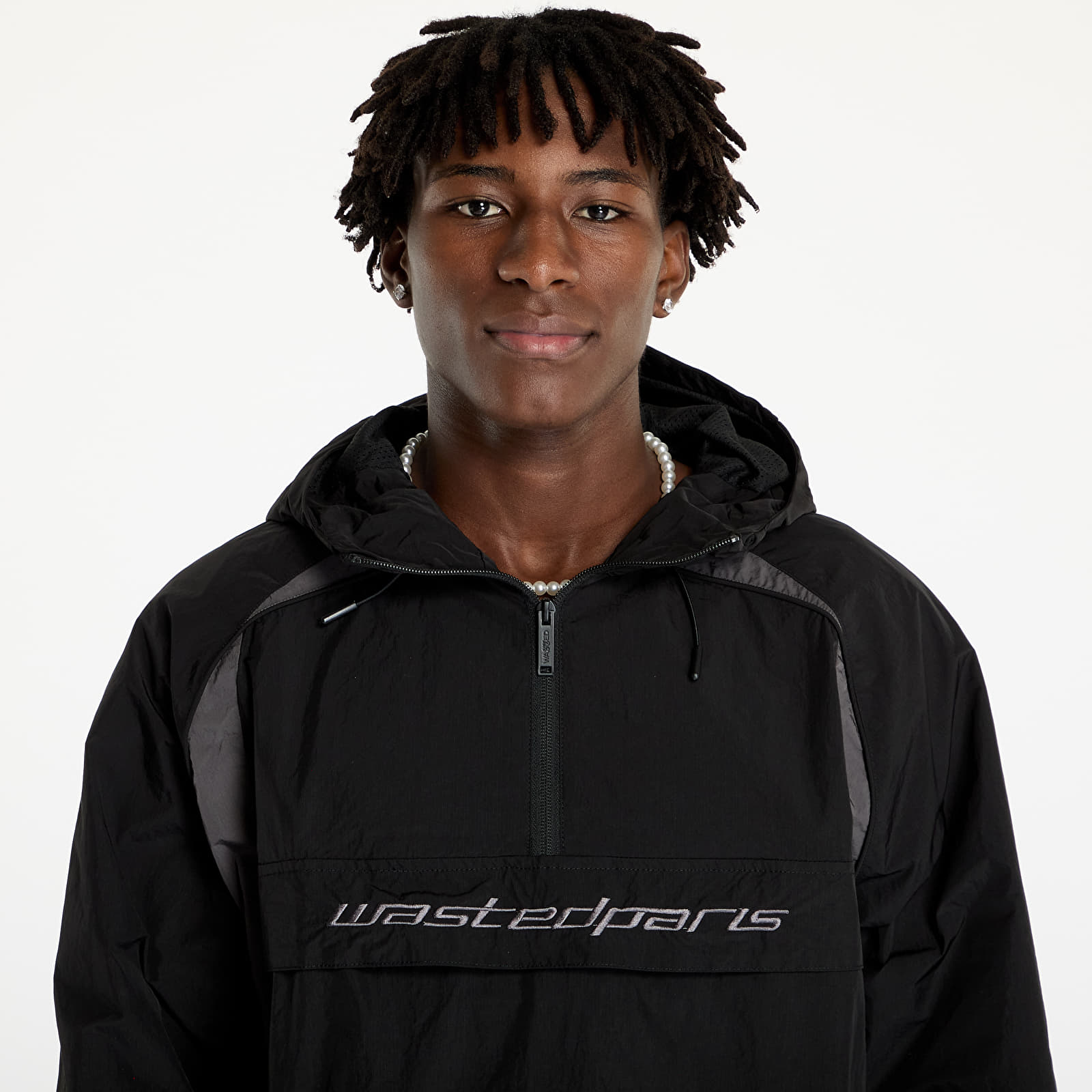 Jakker for menn Wasted Paris Arena Windbreaker Black/ Charcoal