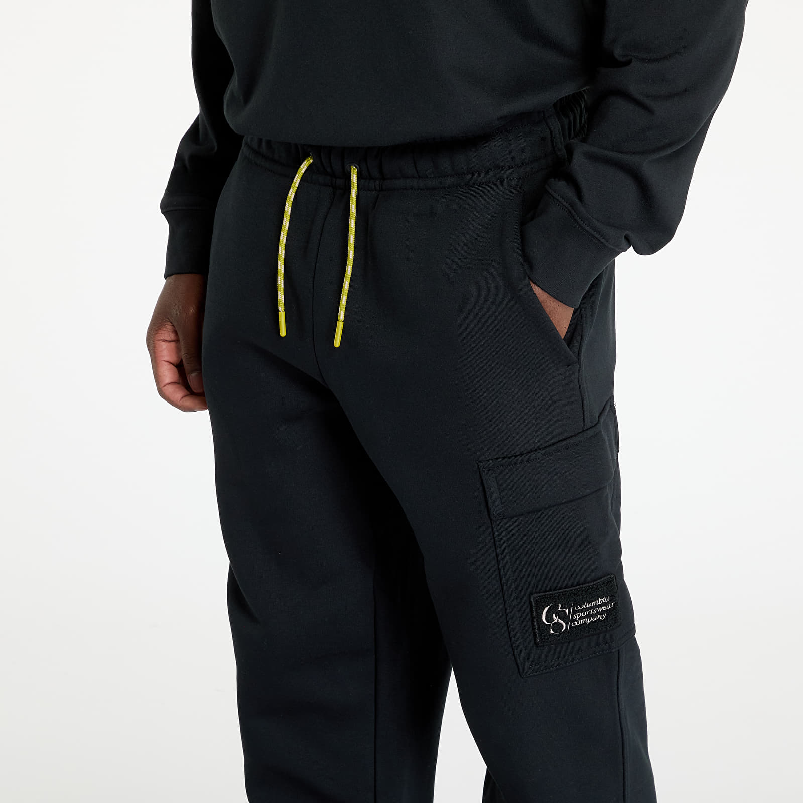 Pánske tepláky Columbia Wallowa™ Fleece Sweatpant Black
