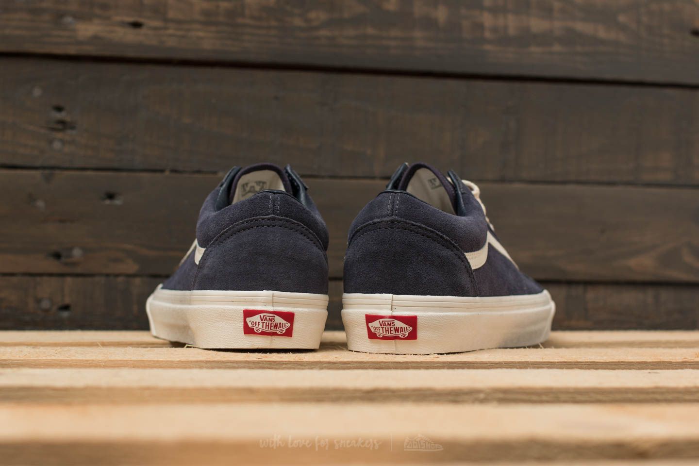 Miesten kengät Vans Old Skool (Herringbone Lace) Navy/ Marshmallow