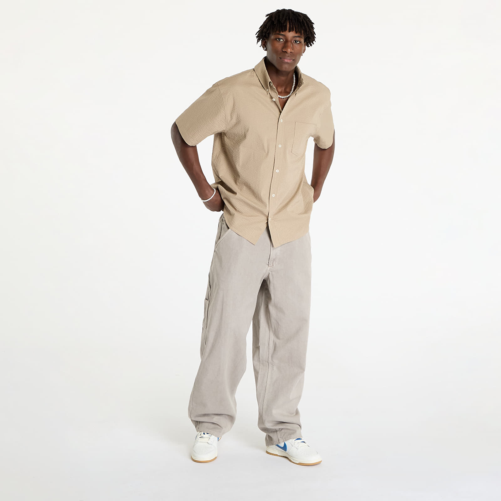 Jeans Nike Life Men's Carpenter Pants Light Iron Ore/Light Iron Ore