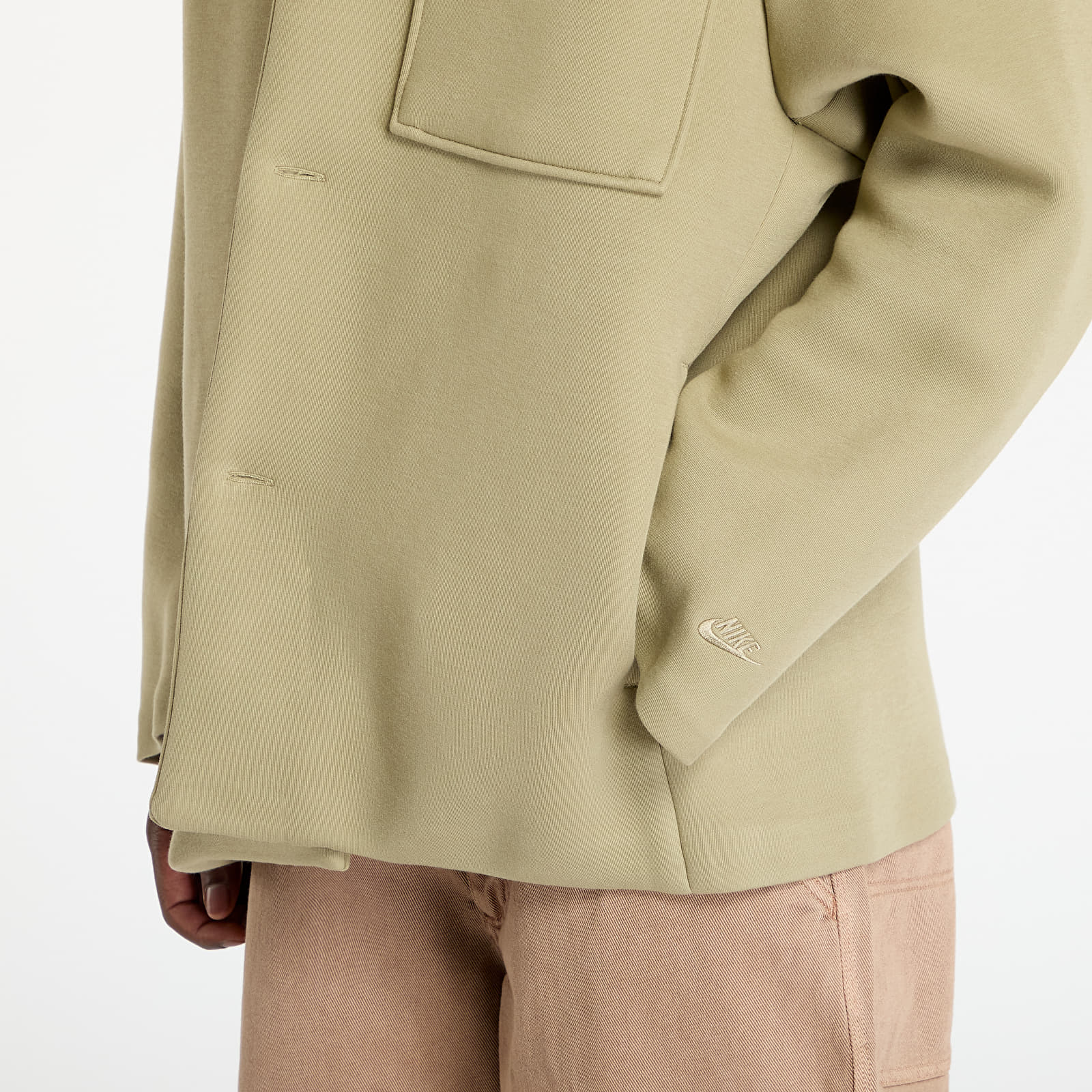 Joped Nike Tech Fleece Shacket Neutral Olive/ Neutral Olive