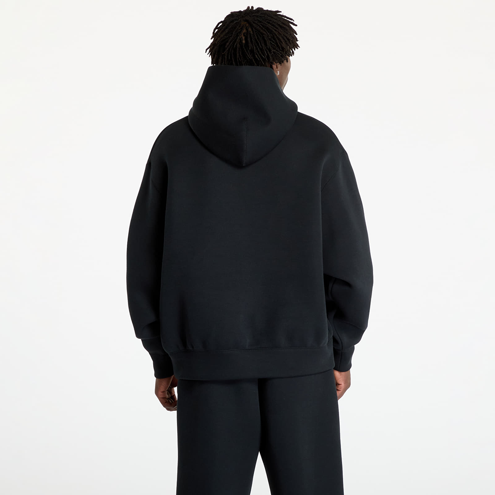 Sweatjacken und Sweatshirts Nike Tech Reimagined Men's Fleece Hoodie Black/ Black