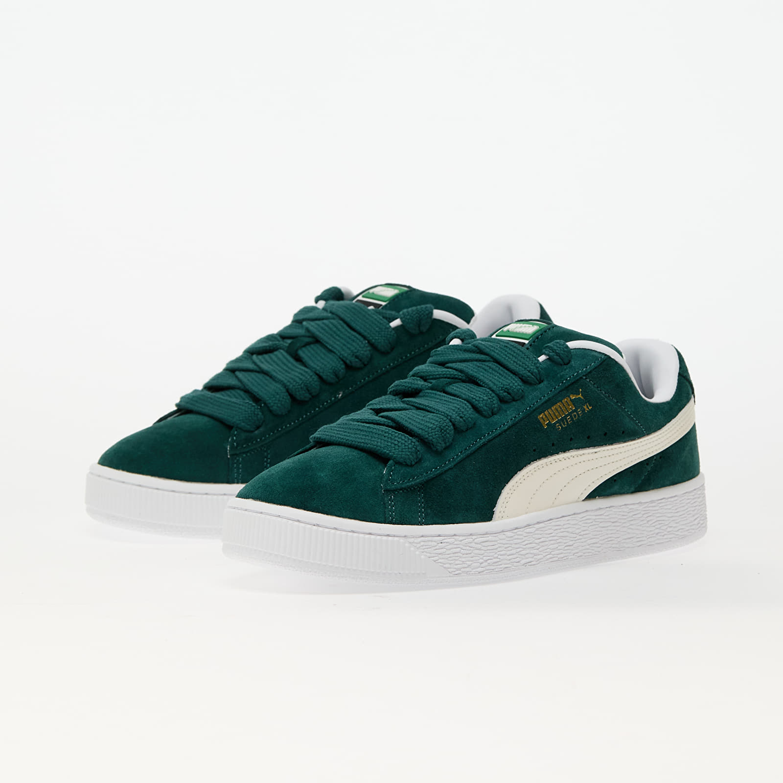Men's shoes Puma Suede XL Dark Myrtle/ Warm White