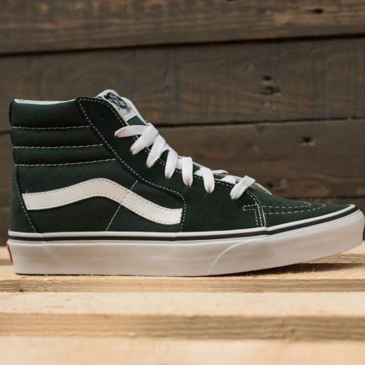 Men s shoes Vans Sk8 Hi Scarab True White Footshop
