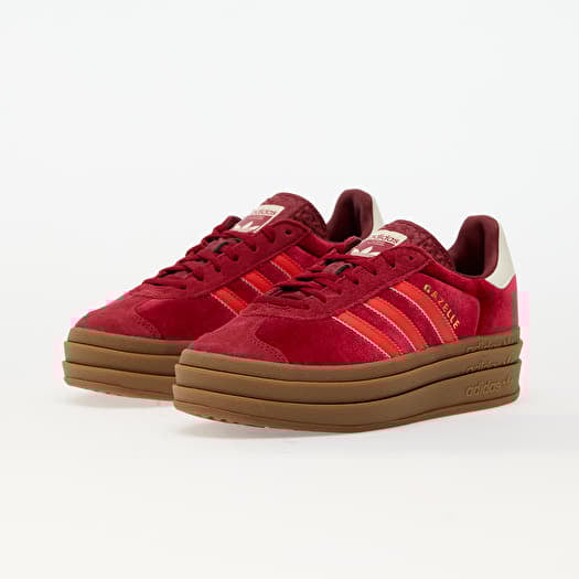 Adidas red sport shoes clearance