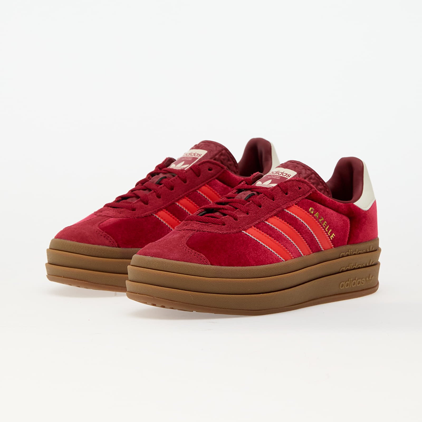 Buty damskie adidas Gazelle Bold W Red/ Bright Red/ Off White