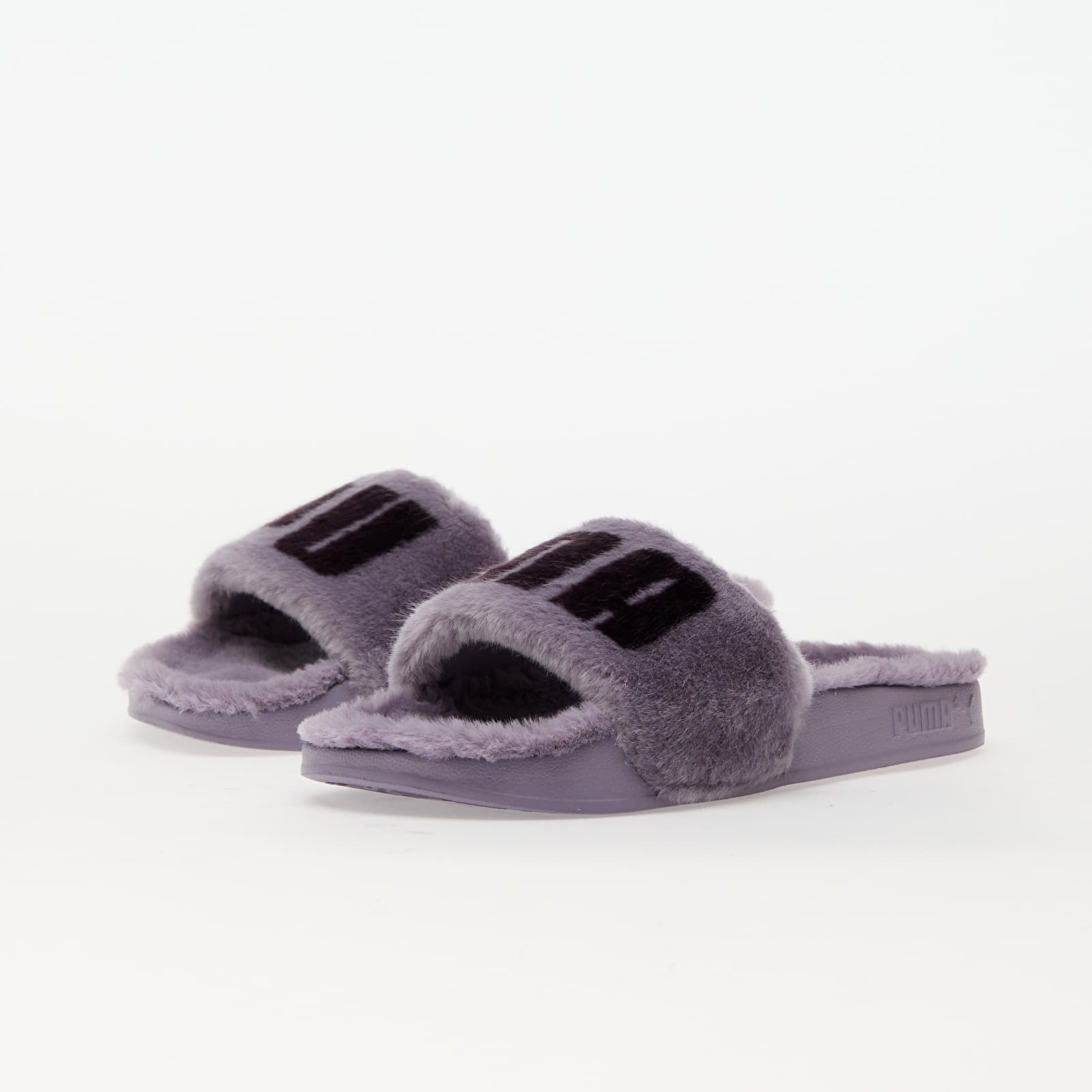 Puma fur slides cheap best sale