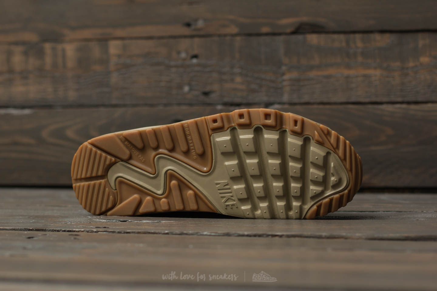 Women's shoes Nike Air Max 90 Winter Premium (GS) Bronze/ Bronze-Baroque Brown