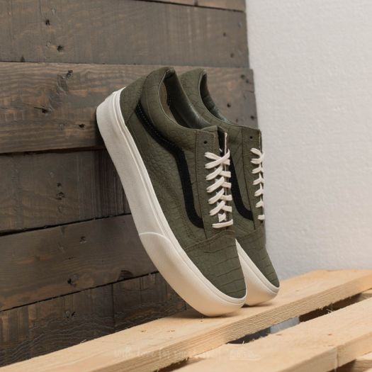 Vans embossed old shop skool platform sneaker