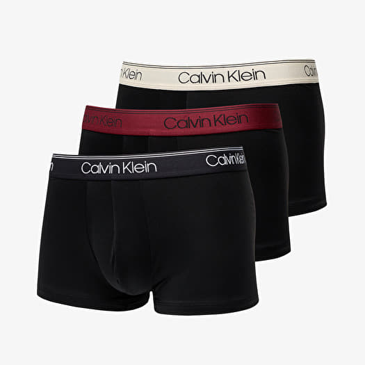 Calvin Klein Low Rise Trunk 3-Pack Black