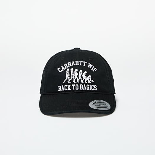 Kepurė Carhartt WIP Basics Cap Black/ White