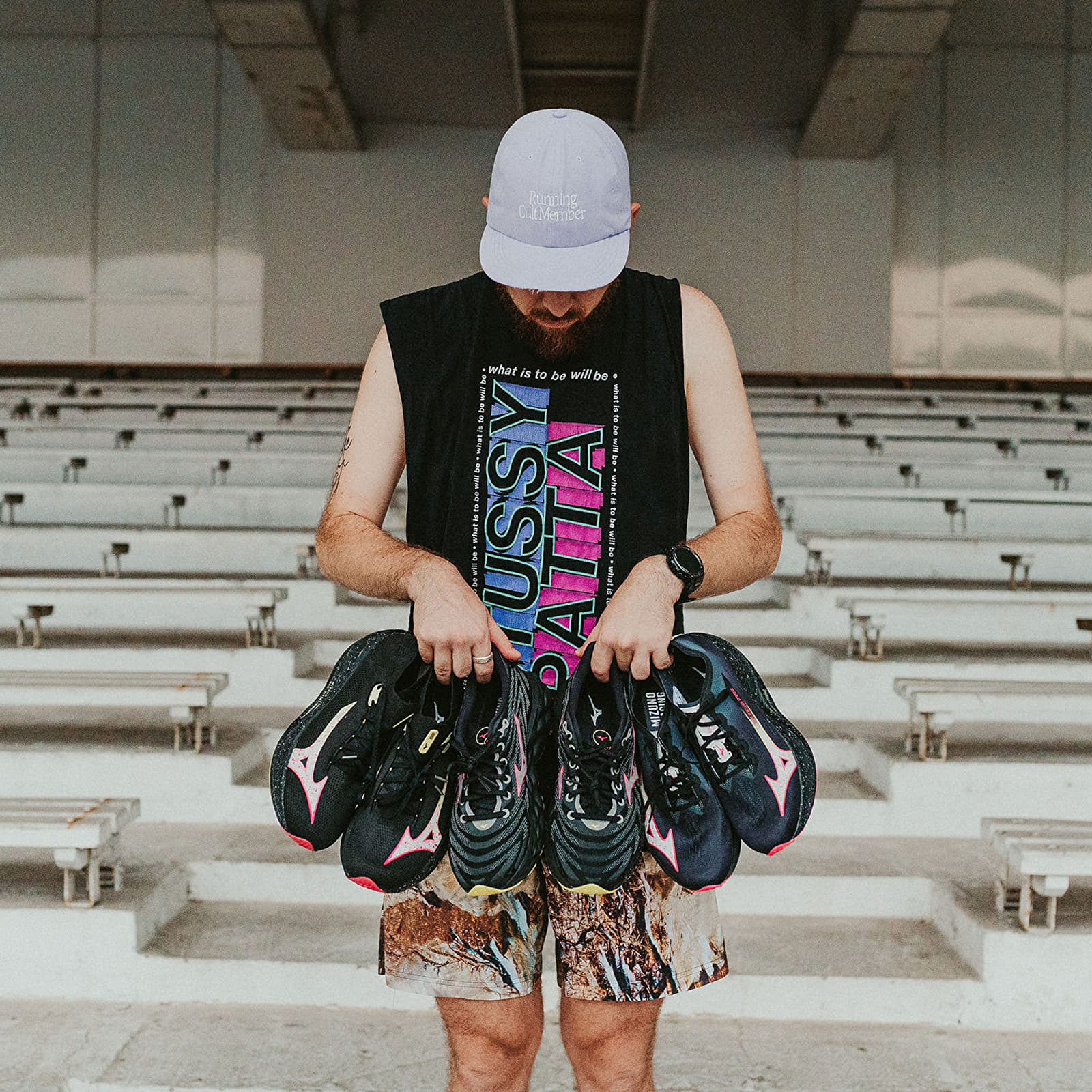 Férfi cipők Mizuno Neo Vista Black/ Silver/ Pink Tetra
