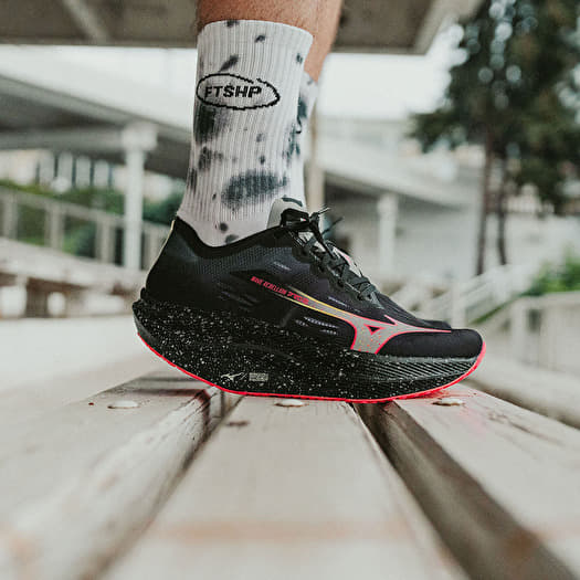 Zapatillas Hombre Mizuno Wave Rebellion Pro 2 Black Silver Pink Tetra Footshop