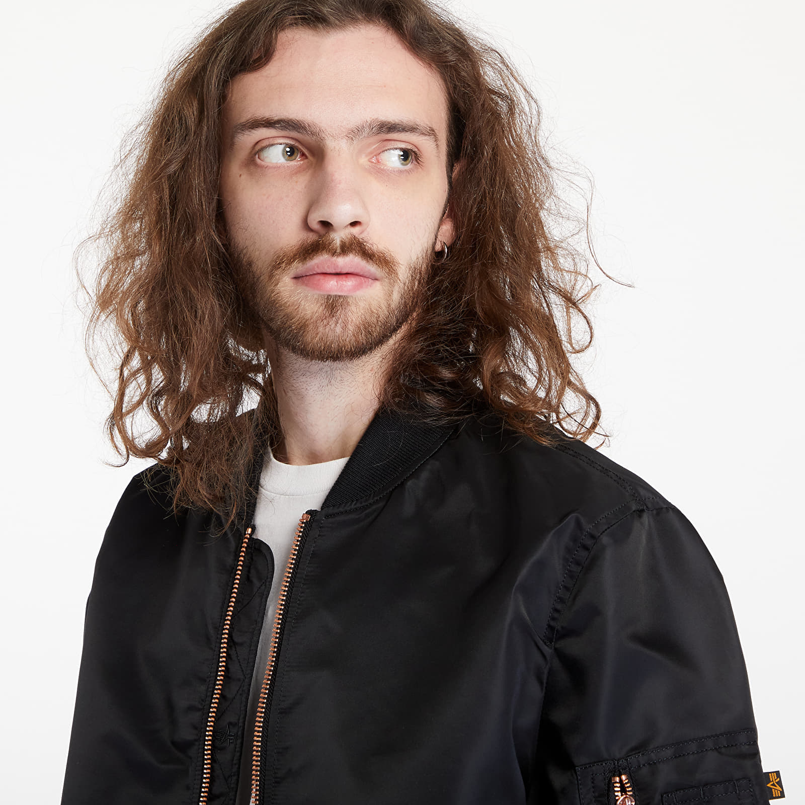 Herrenjacken Alpha Industries MA - 1 VF LW Black