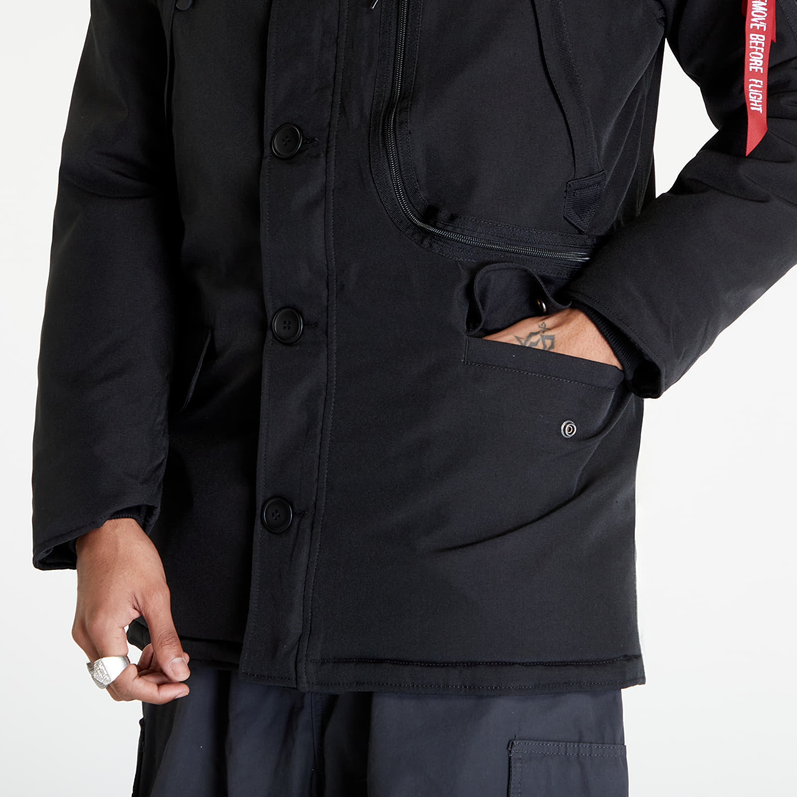 Men's jackets Alpha Industries Polar Jacket Black