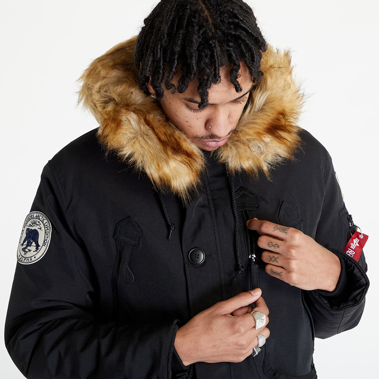 Men's jackets Alpha Industries Polar Jacket Black