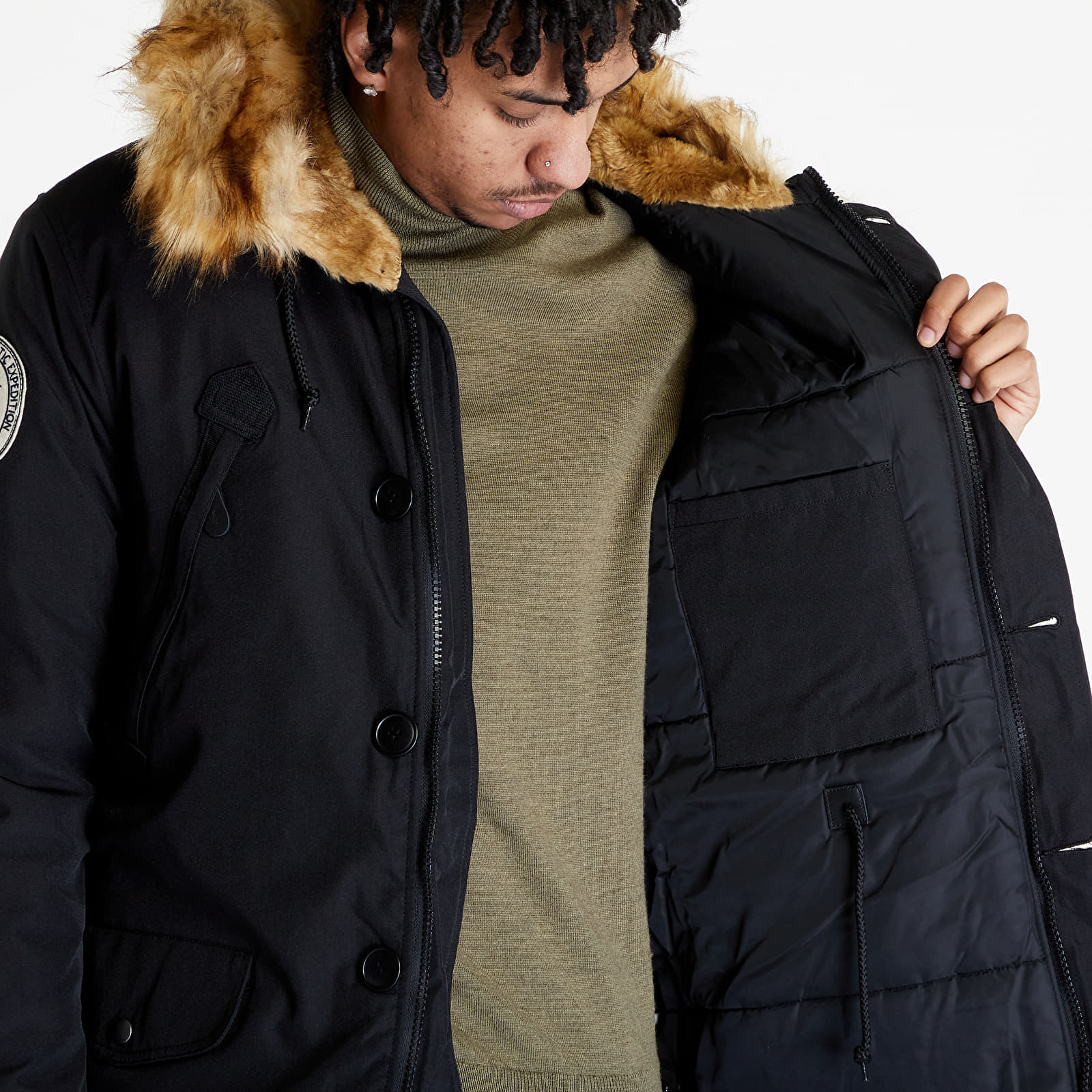 Men's jackets Alpha Industries Polar Jacket Black