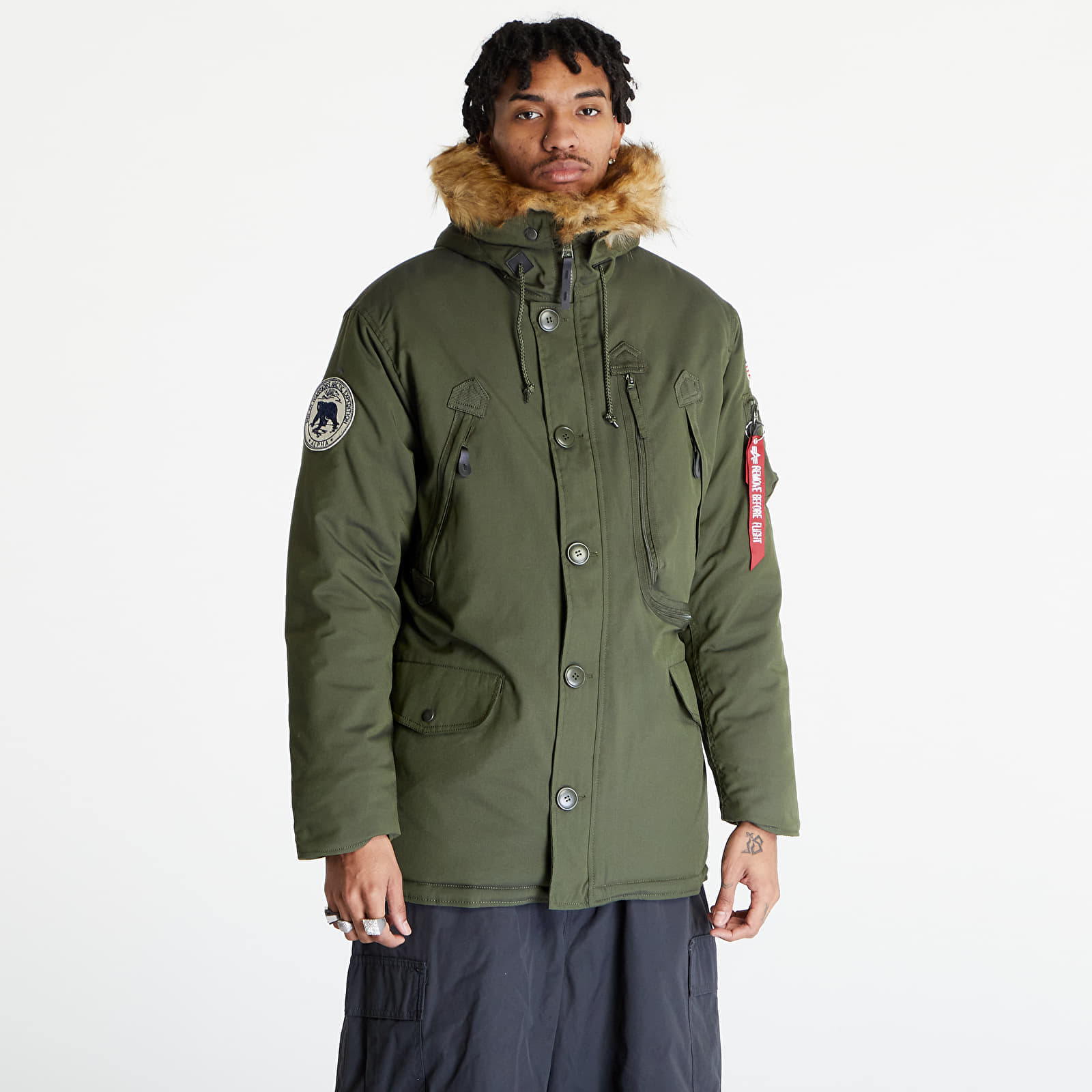 Men's jackets Alpha Industries Polar Jacket Olive