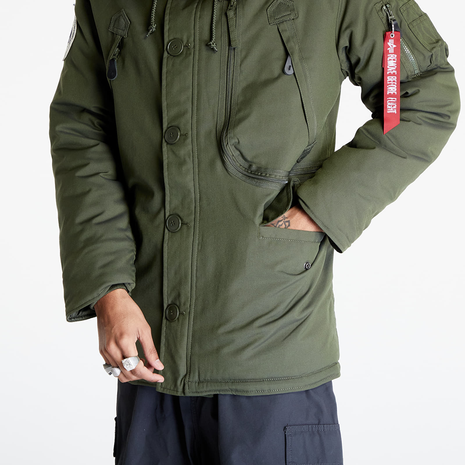 Men's jackets Alpha Industries Polar Jacket Olive