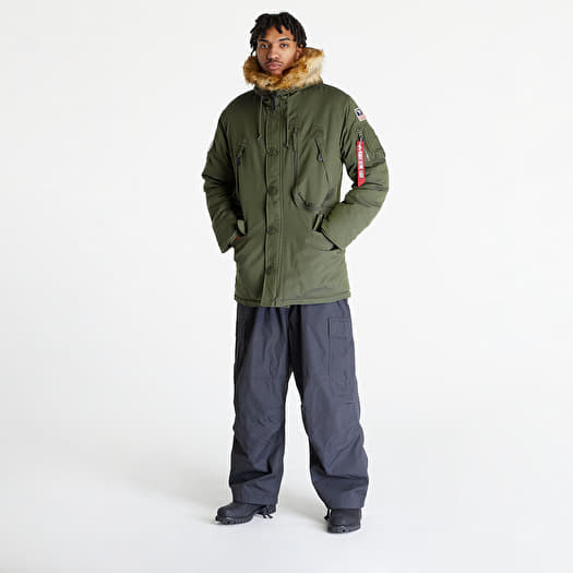 Men's jackets Alpha Industries Polar Jacket Olive Footshop