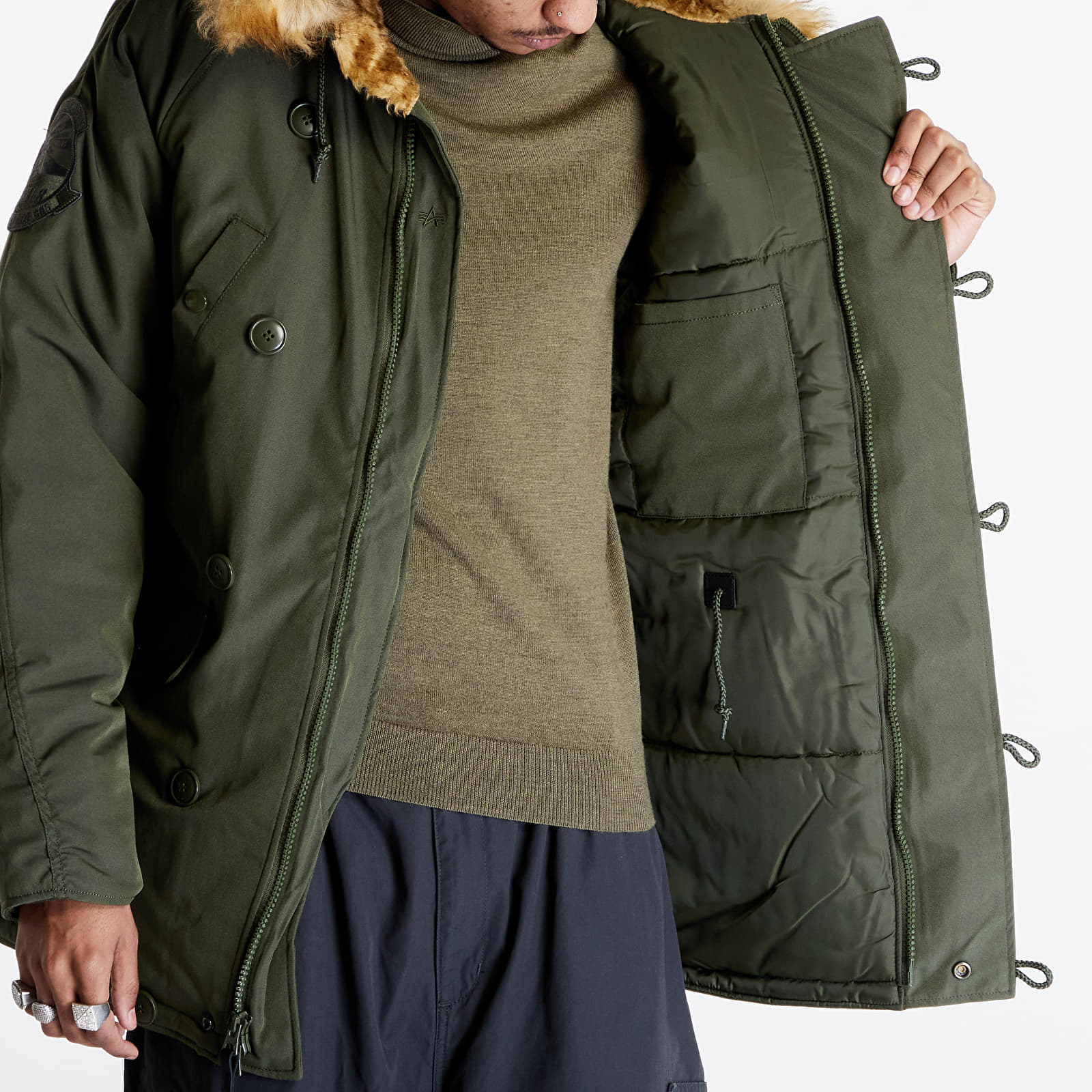 Giacche da uomo Alpha Industries Explorer Olive