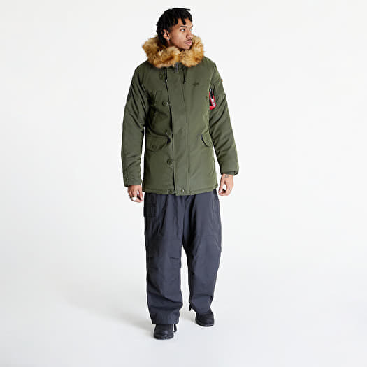 Men's jackets Alpha Industries Explorer Olive (193128 257) | Footshop