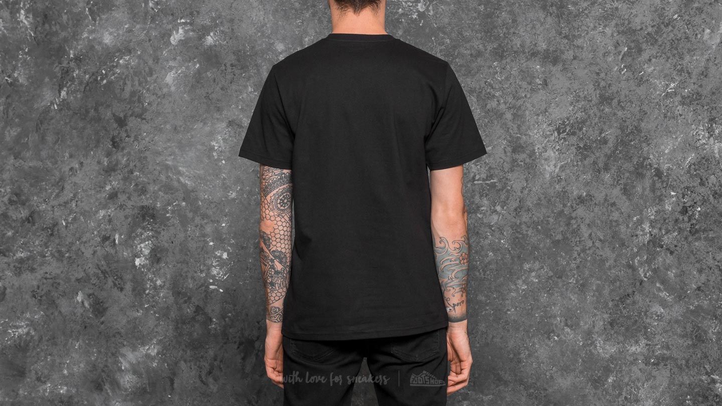 Camisetas Carhartt WIP College Script T-Shirt Black/ White