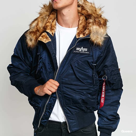 Jackets Alpha Industries 45P Hooded Custom Navy Footshop