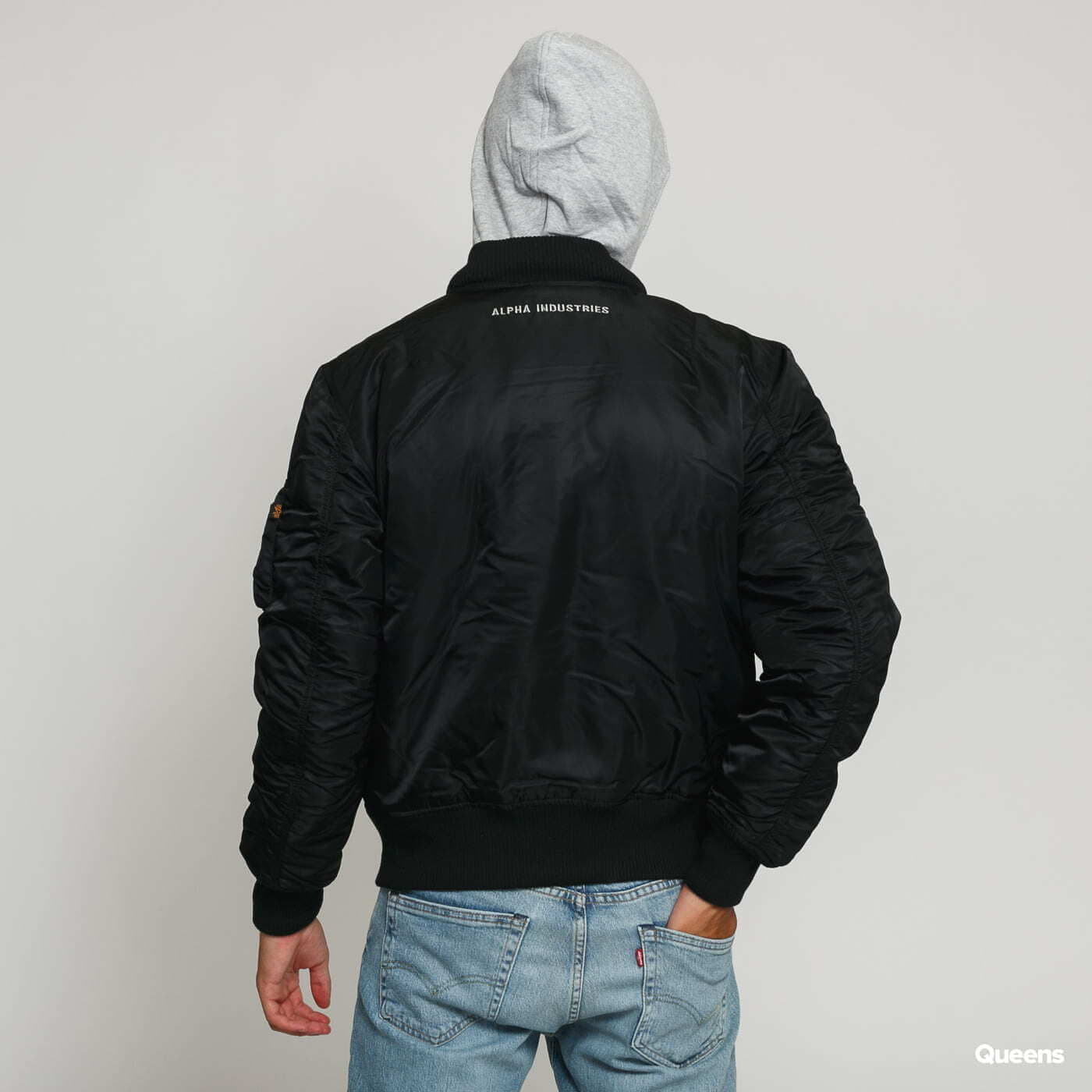 Чоловічі піджаки Alpha Industries MA-1 D-Tec SE Black / Grey