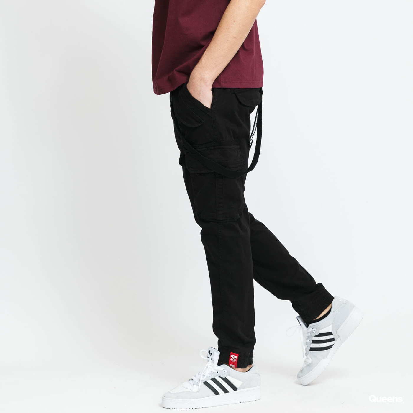 Pantalones de hombre Alpha Industries Utility Pant Black
