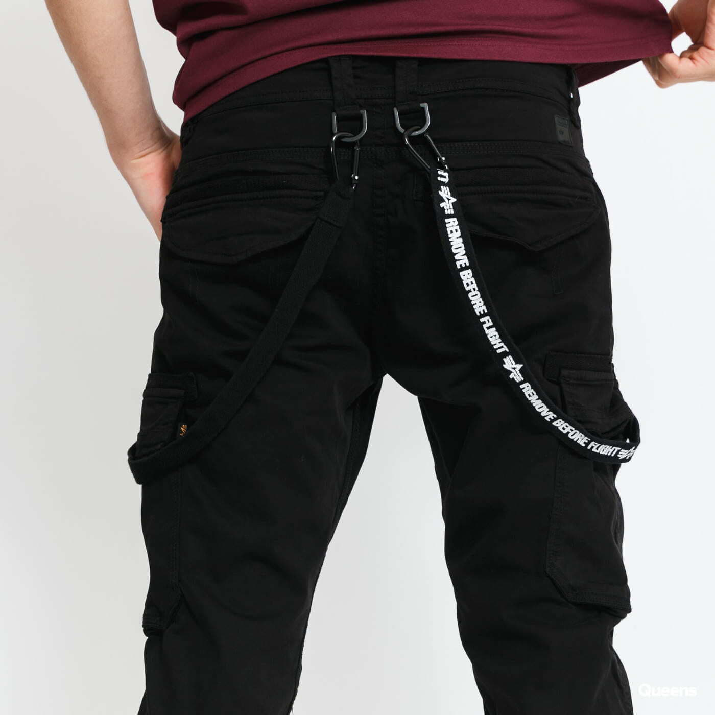 Pantalones de hombre Alpha Industries Utility Pant Black